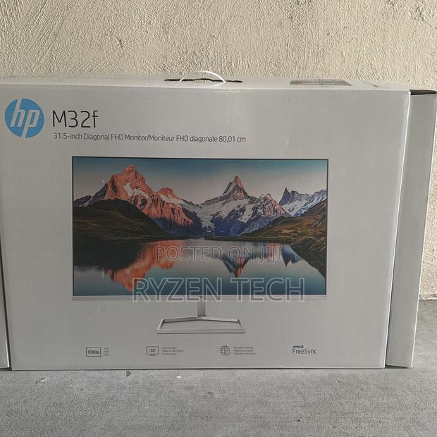 HP M32f 31.5" FHD Monitor, Black Color - main view