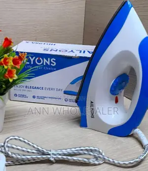 AILYONS HD-198A Electric Dry Iron Box White Blue)