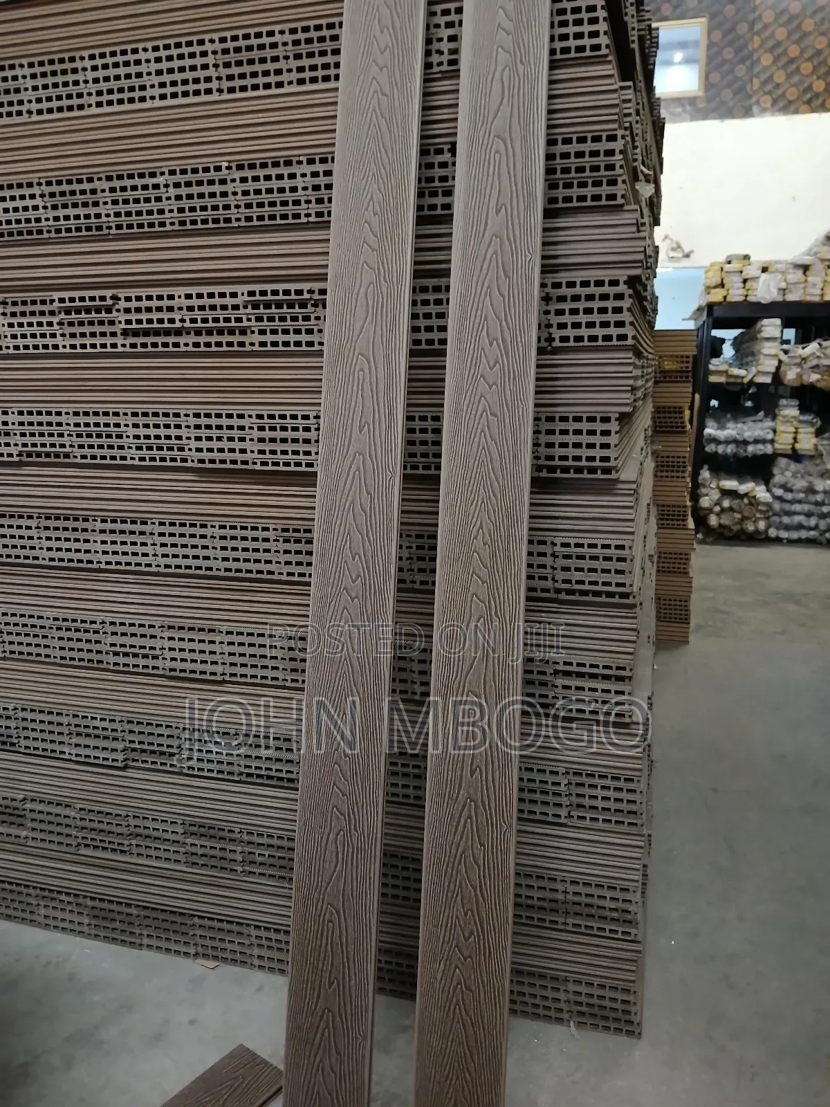 Solid WPC Decking Planks .