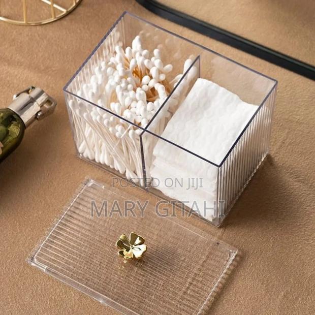 Double Multifunction Makeup Cotton Pad Storage Box  - main view