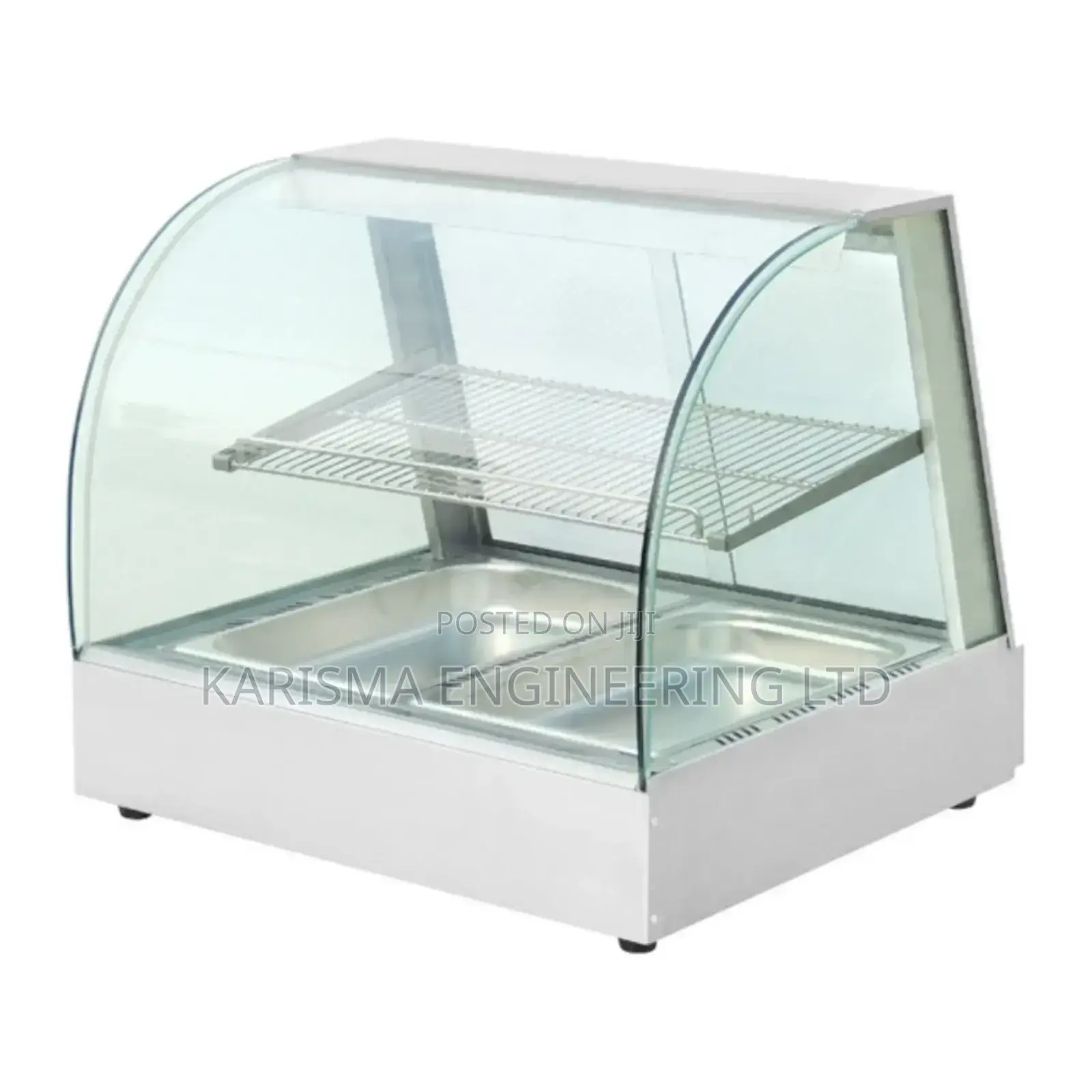 Curved Glass Food Warmer