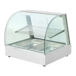 Curved Glass Food Warmer