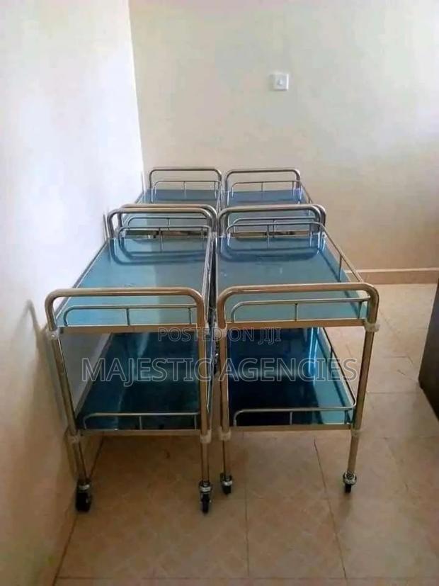 Stainless Steel Instruments Dressing Trolley - main view