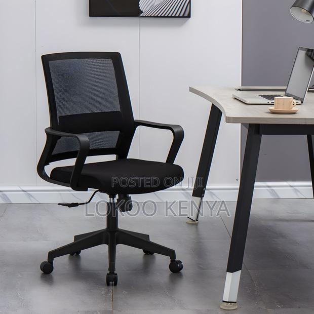 Office Chair: Modern Mid-Back Computer Office Chair - thumbnail 4