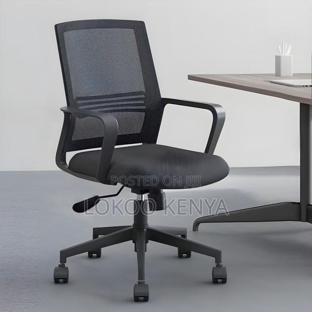 Office Chair: Modern Mid-Back Computer Office Chair - thumbnail 5