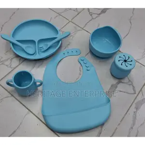 Silicone Feeding Set - Multiple Colours