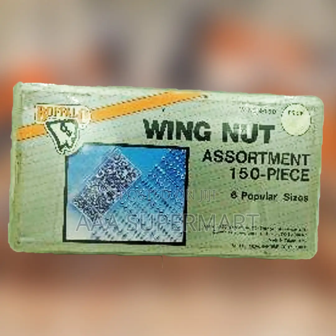 150 Wing Nuts Assorted