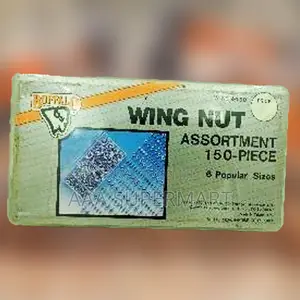 150 Wing Nuts Assorted