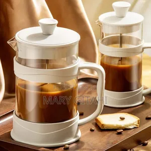 Stainless Steel Filter Heat Resistant Coffee Pot at 