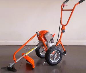 Hawking Trolley Brush Cutter 2 Blades 4 Stroke