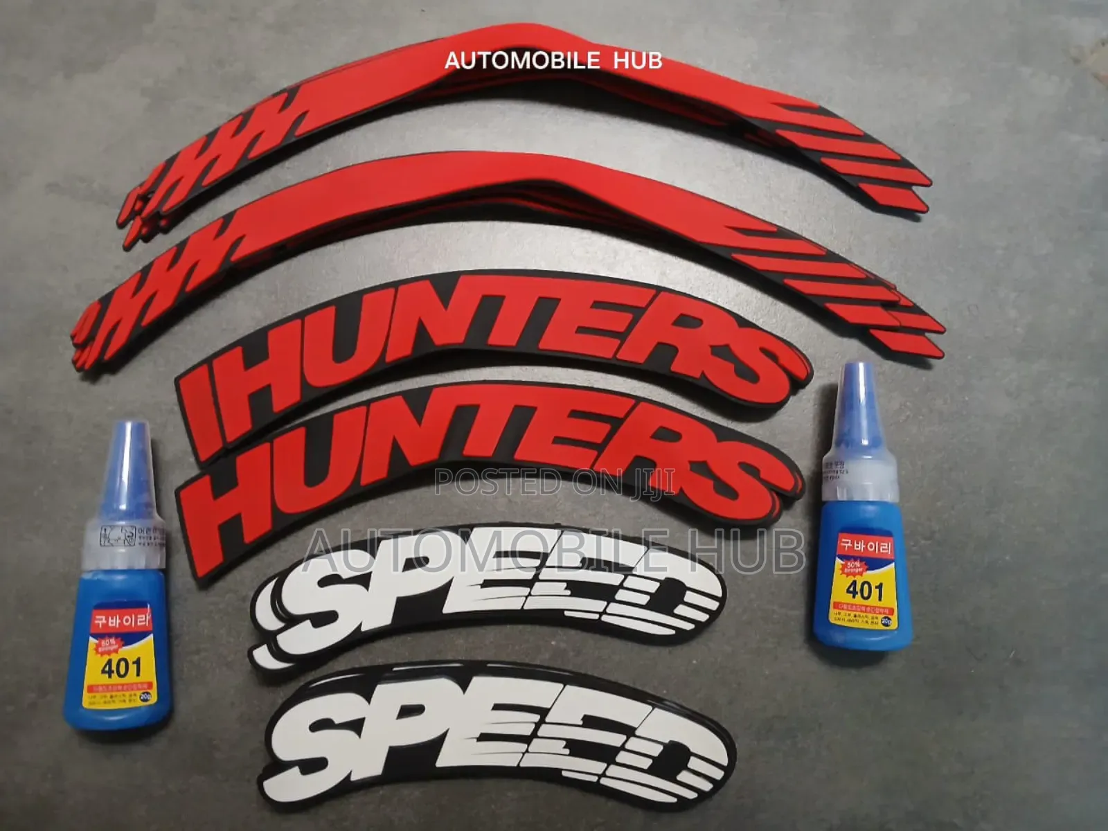 Speed Hunter Tyre Sticker 8pcs