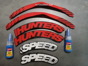 Speed Hunter Tyre Sticker 8pcs