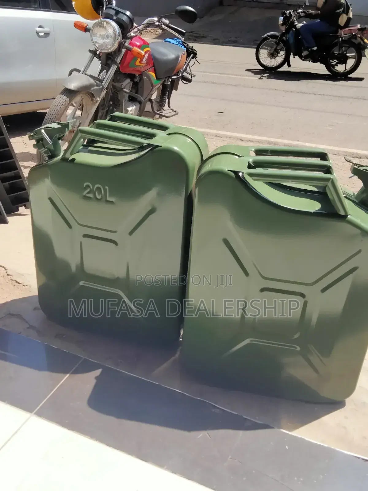 Steel/Metal Fuel Jerry Can
