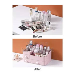 *Large Capacity Plastic Make Up Organizer at 