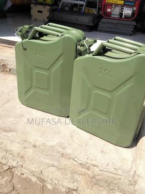 Stainless Steel Fuel Jerry Can - thumbnail 2