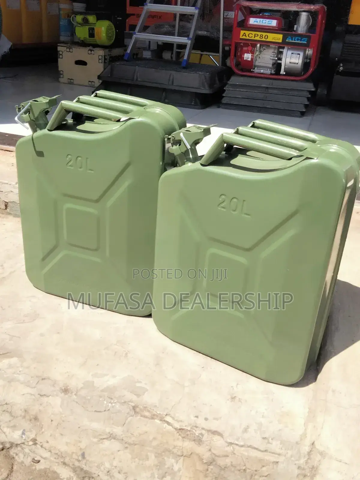 Stainless Steel Fuel Jerry Can