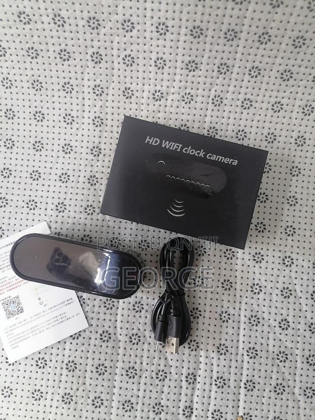 Best 1080P HD Mini Wifi Camera Micro Table Clock. - main view