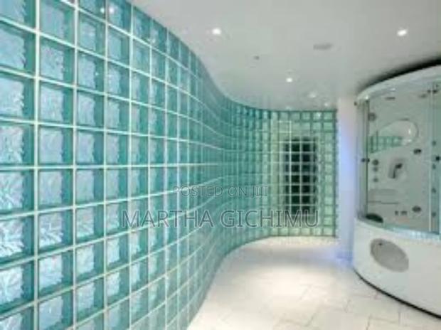 Blue Glass Blocks