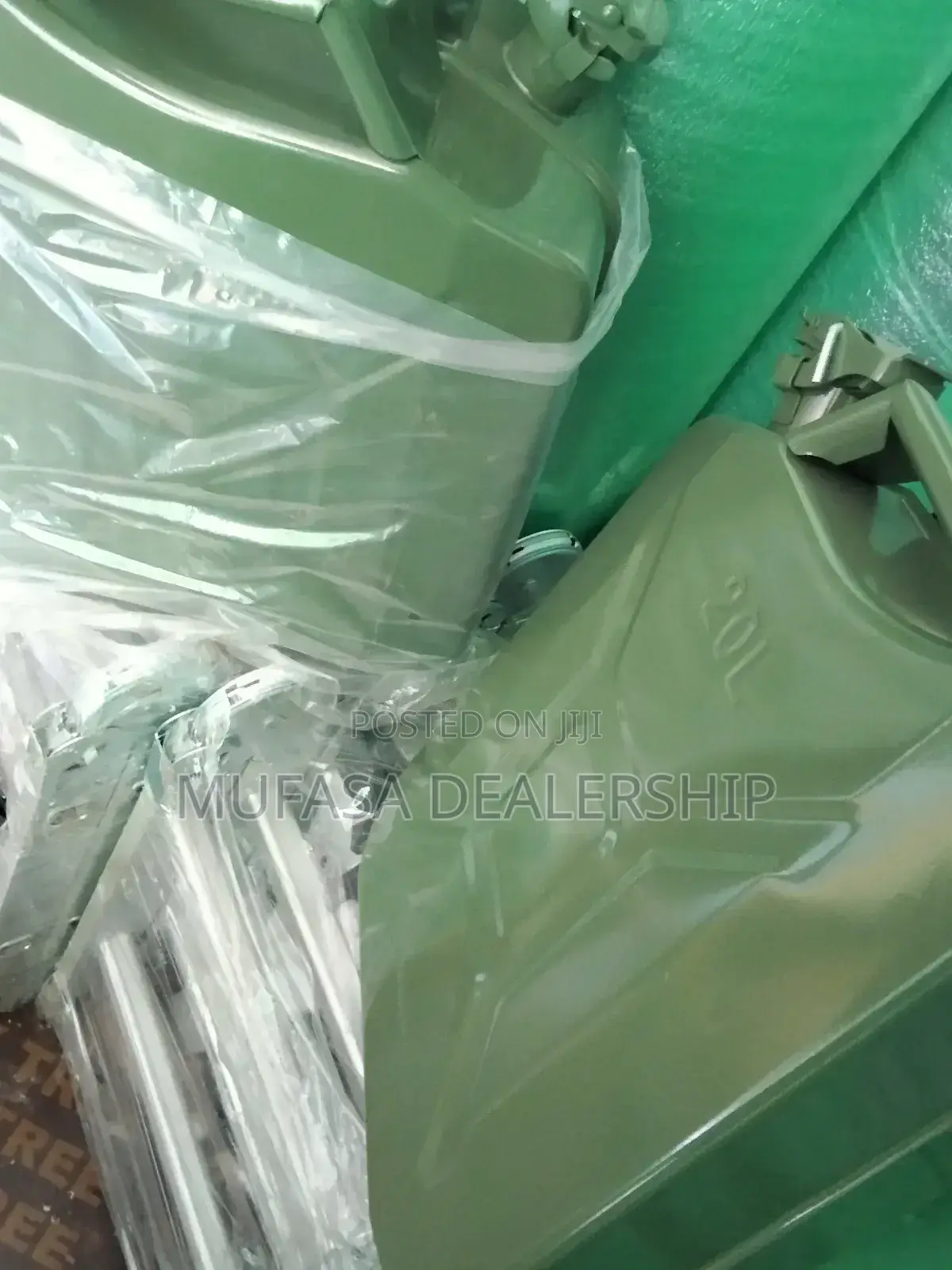 Traveling Fuel Jerry Can