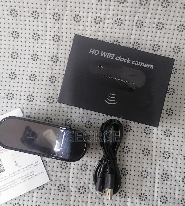 High Quality Wifi Spy(Hidden) Clock Camera With Audio