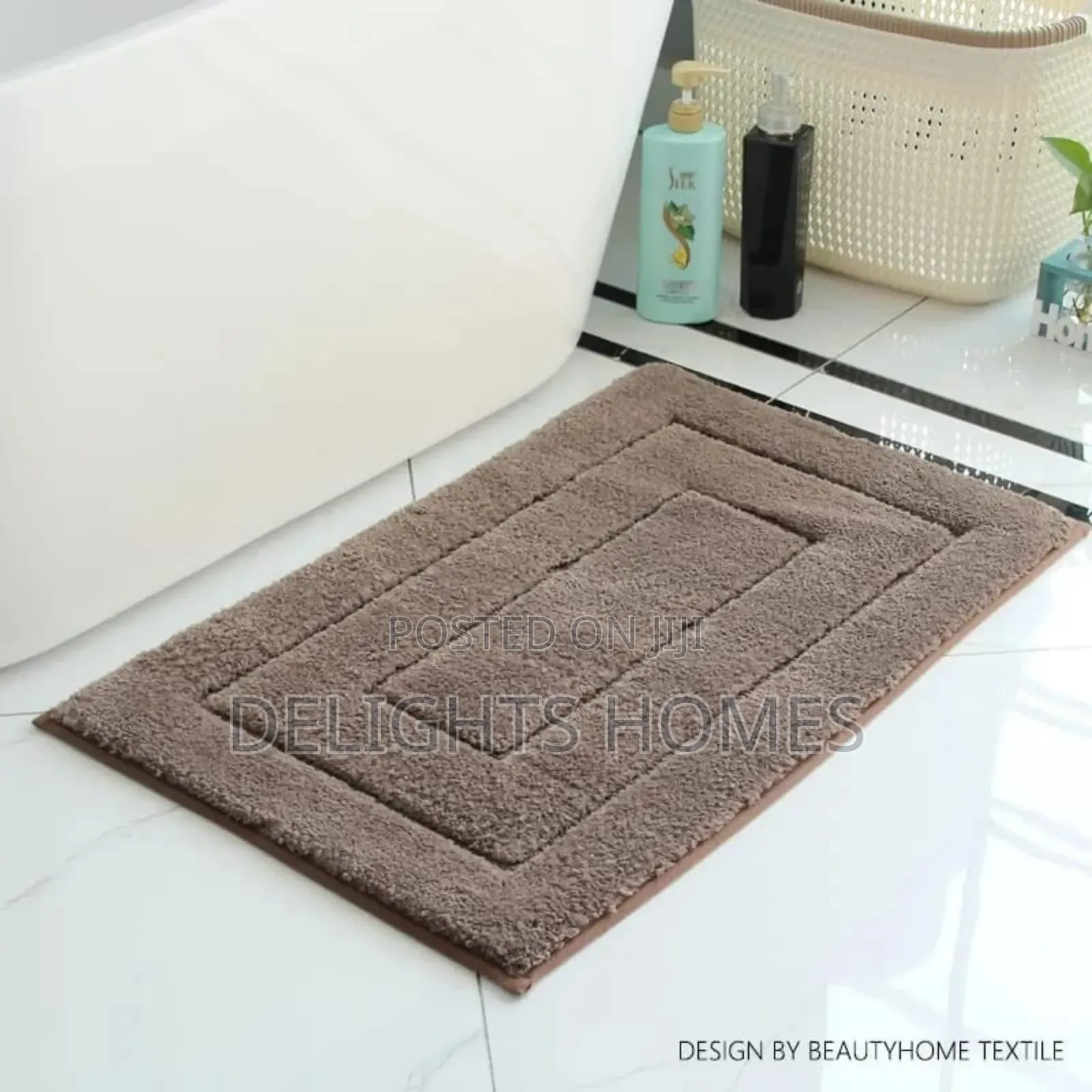Flocking Bathroom Mats -Sk
