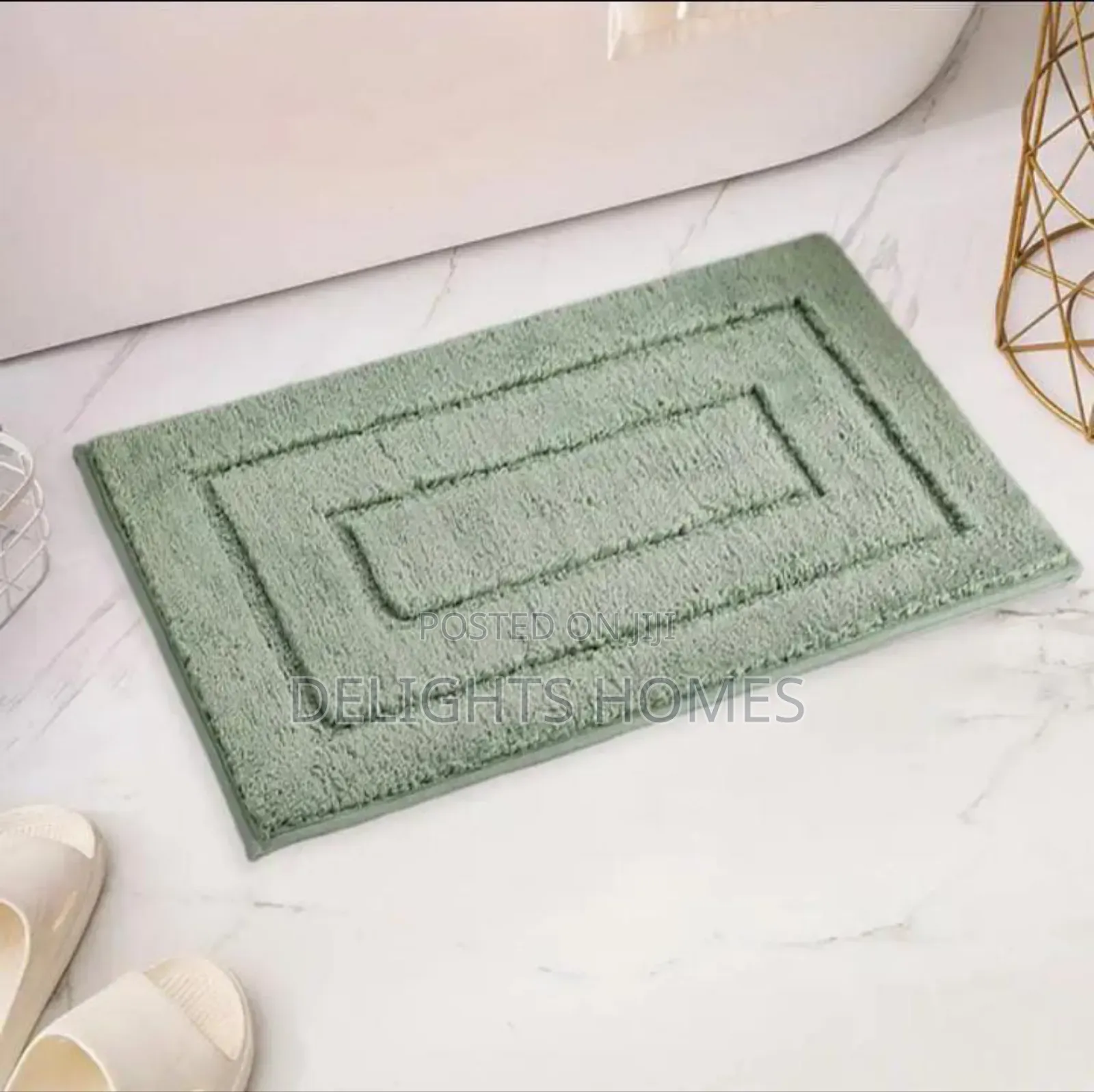 Flocking Bathroom Mats -Sk