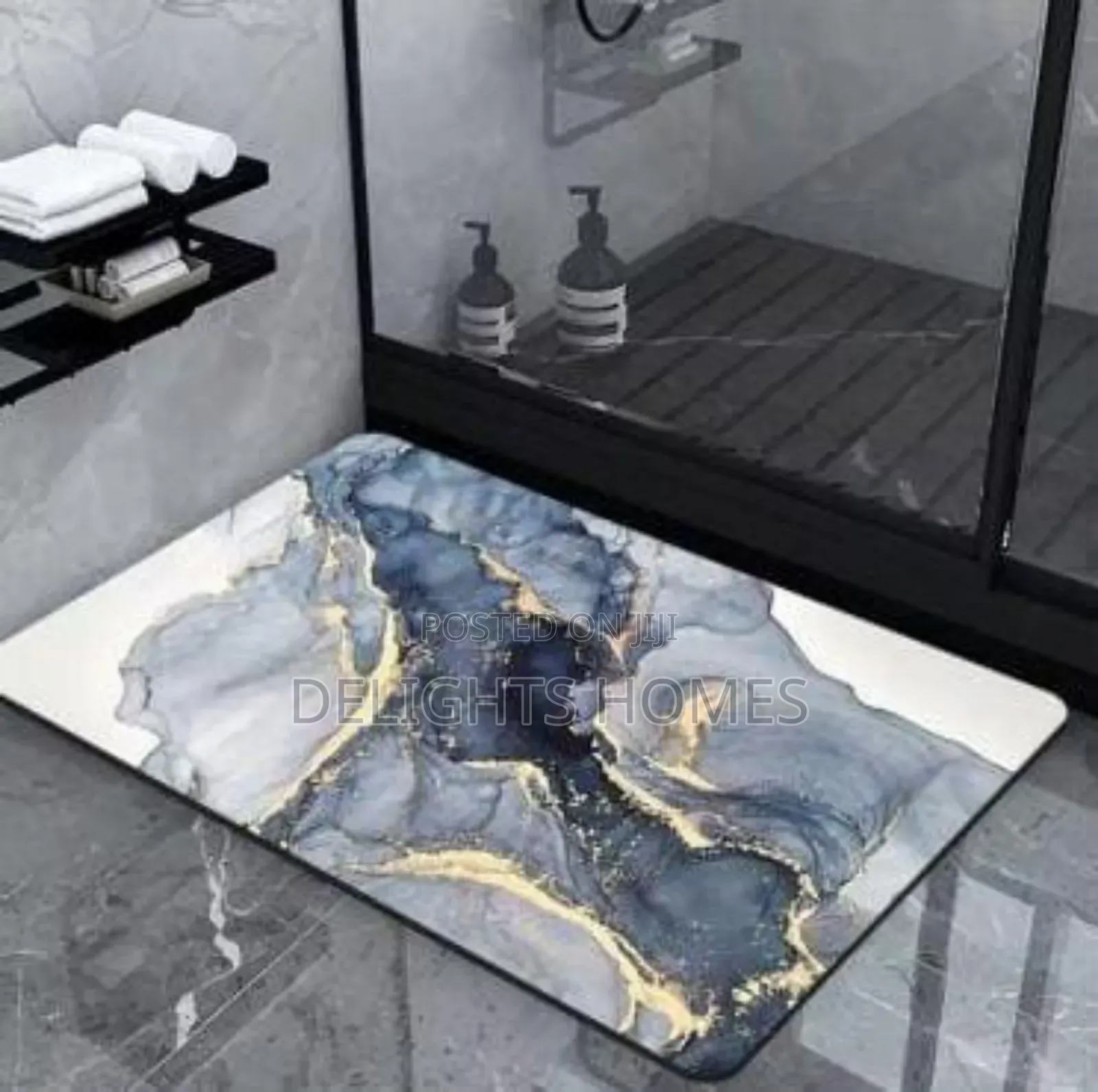 Rubber Bathroom Mats. -Sk