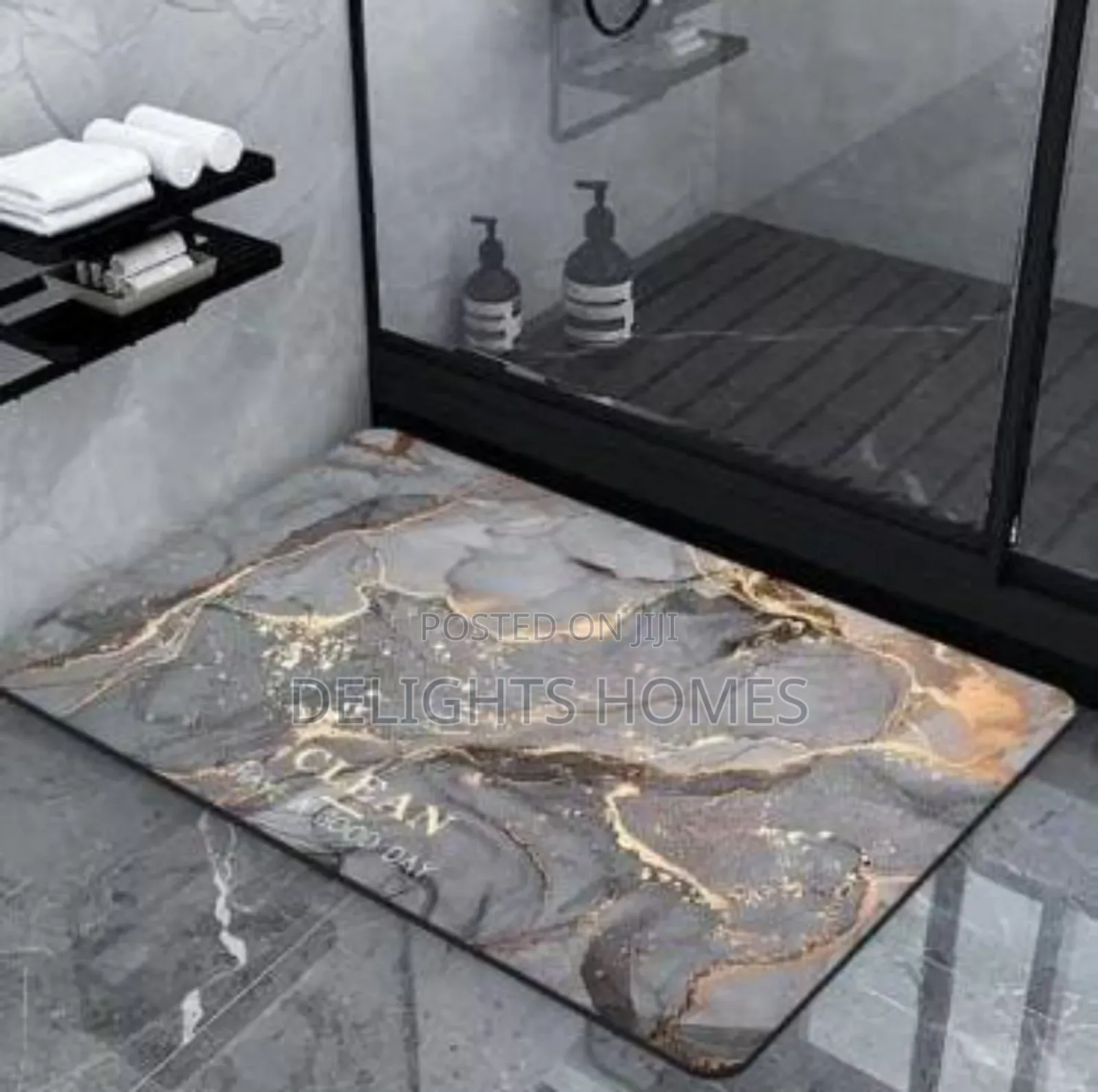 Rubber Bathroom Mats. -Sk