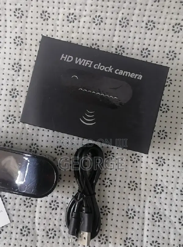 Imported Spy Camera Hidden Clock Spy Camera With Audio
