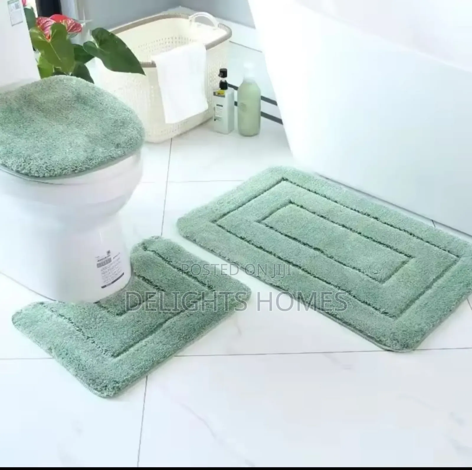 *3pc Flocking Microfiber Mats -Sk