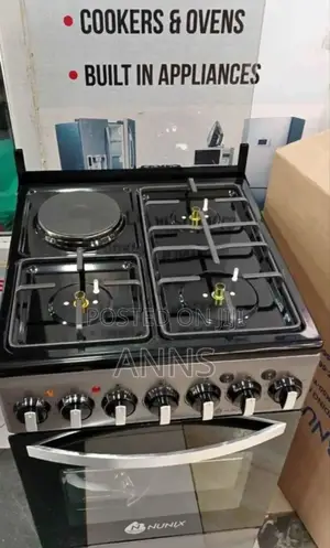 Nunix 60/60 3gas and 1 Electric Standing Cooker