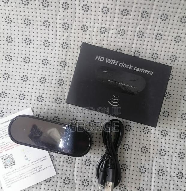 At New Wall Clock Camera With 2way Audio