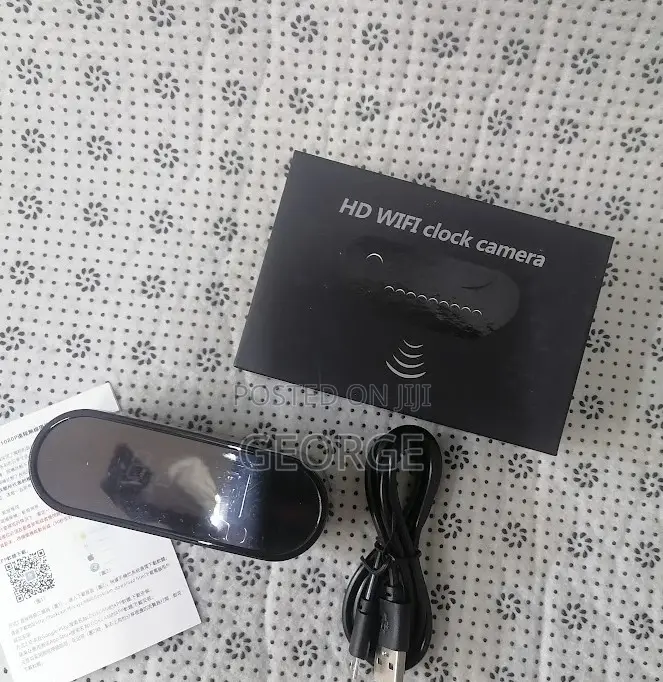 At New Wall Clock Camera With 2way Audio