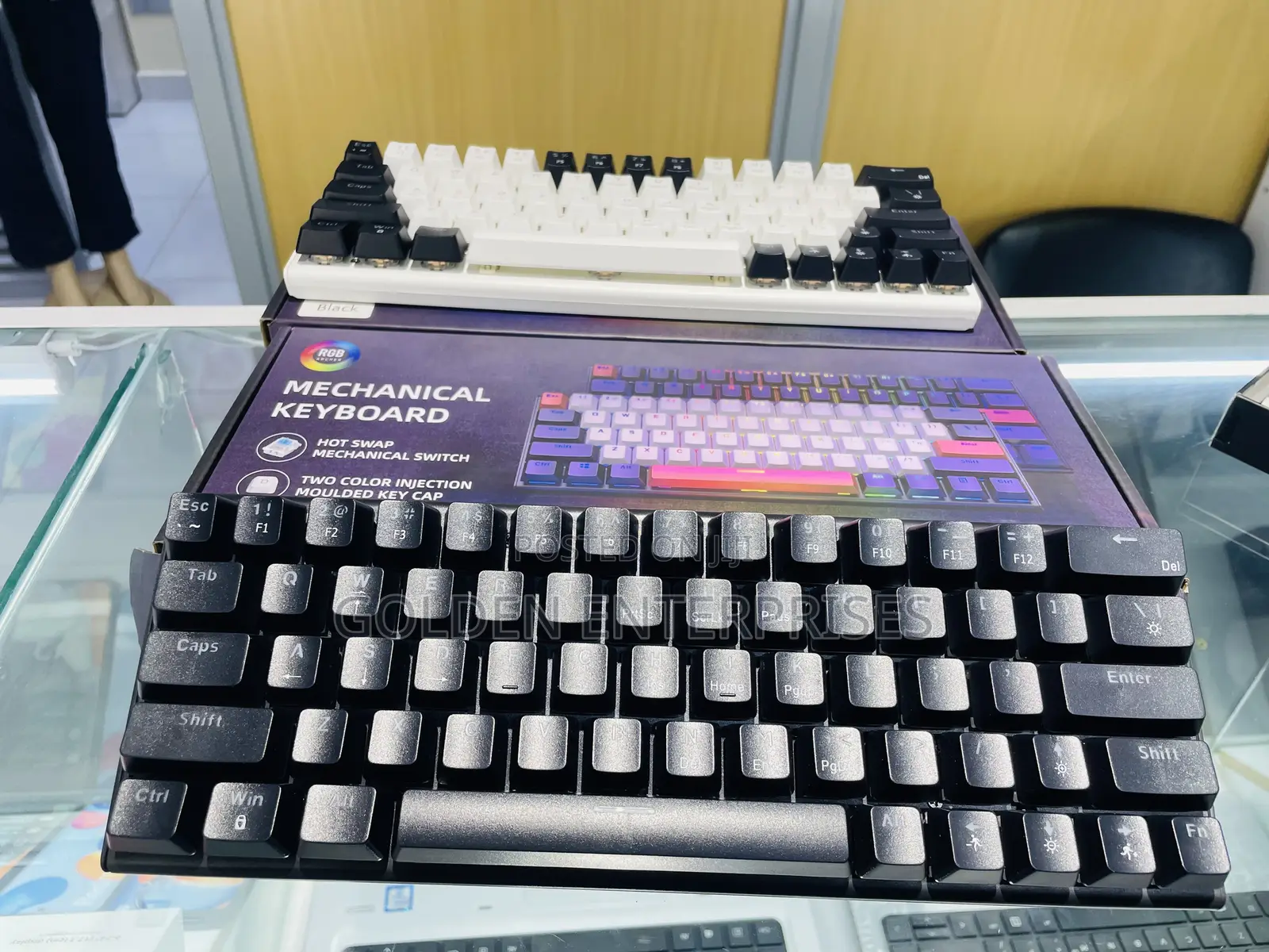 Mk60 60% Mechanical Game Keyboard With RGB