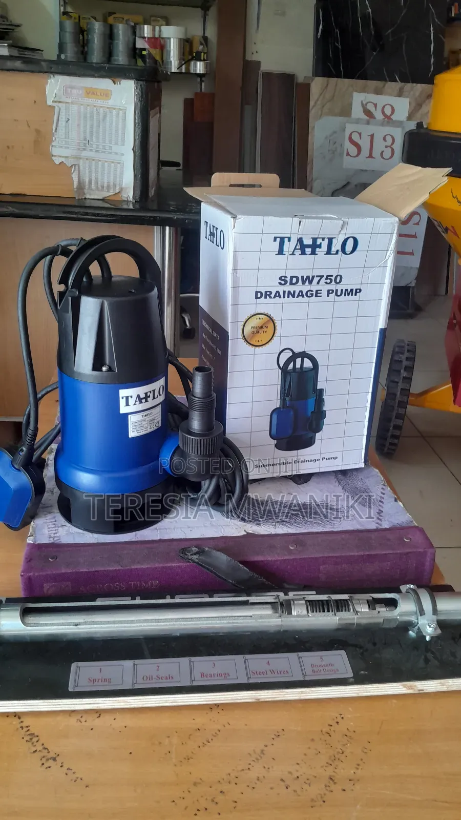 TAFLO (SDW750) Drainage Water  Pump