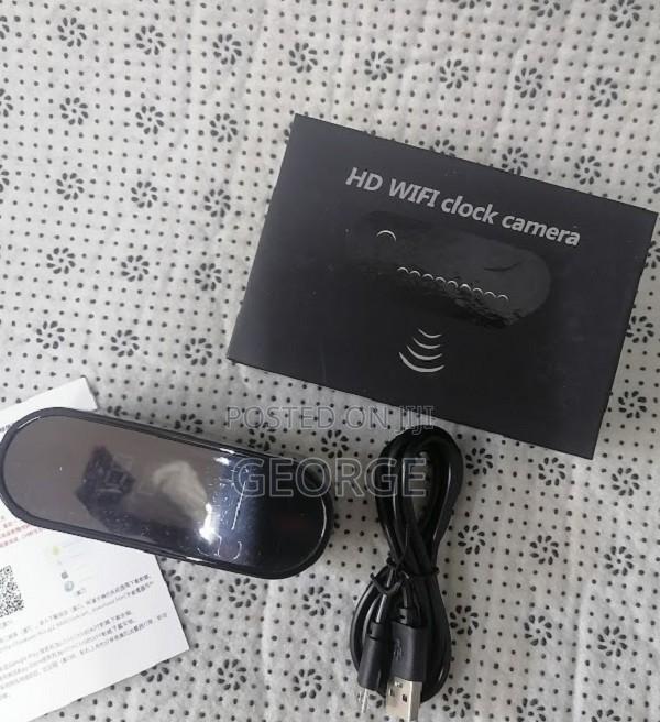 Hot-Top Spy Camera Hidden Clock Spy Camera With Audio