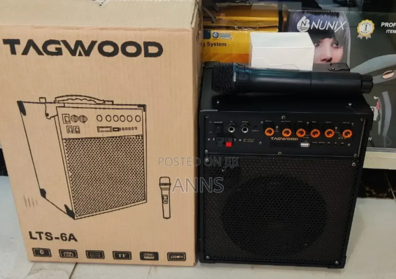 6 Inch Tagwood Portable Speaker