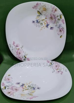 Floral Corner Luminarc Plates - thumbnail 2