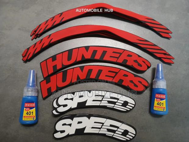 Speed Hunter Tyre Sticker - Car Tyre Stickers - thumbnail 2
