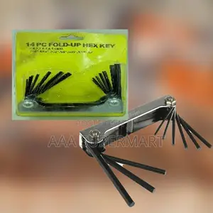 14-Fold Up Allen Key Set
