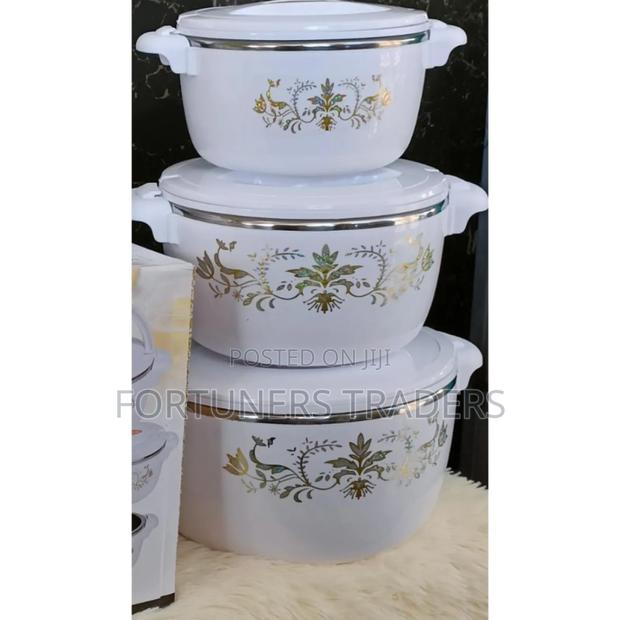 4 Piece Stainless Hot Pot Casserole
