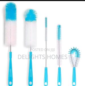 5 PCS Long Bottle Brush Cleaner -car - thumbnail 2