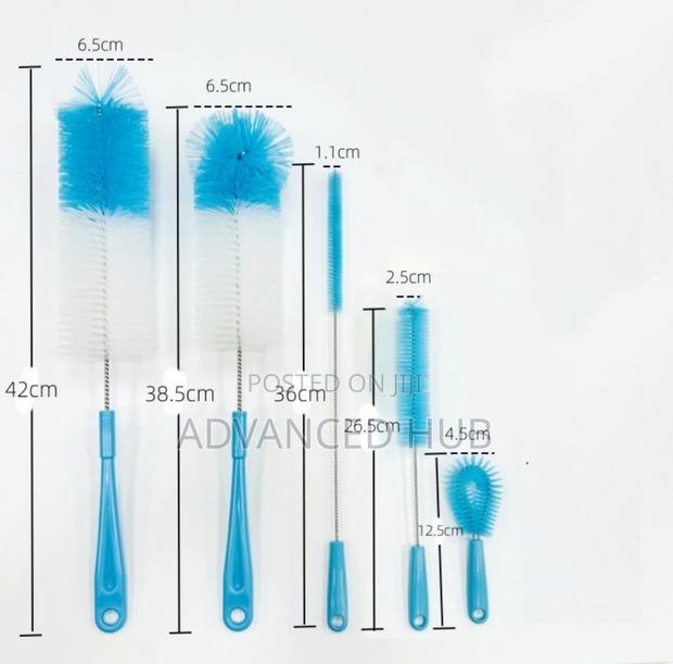 5pcs Bottle Cleaning Brush Set - thumbnail 5