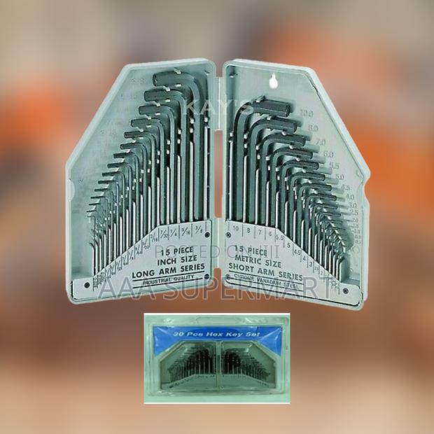 30 Allen Key Set 102079 - main view