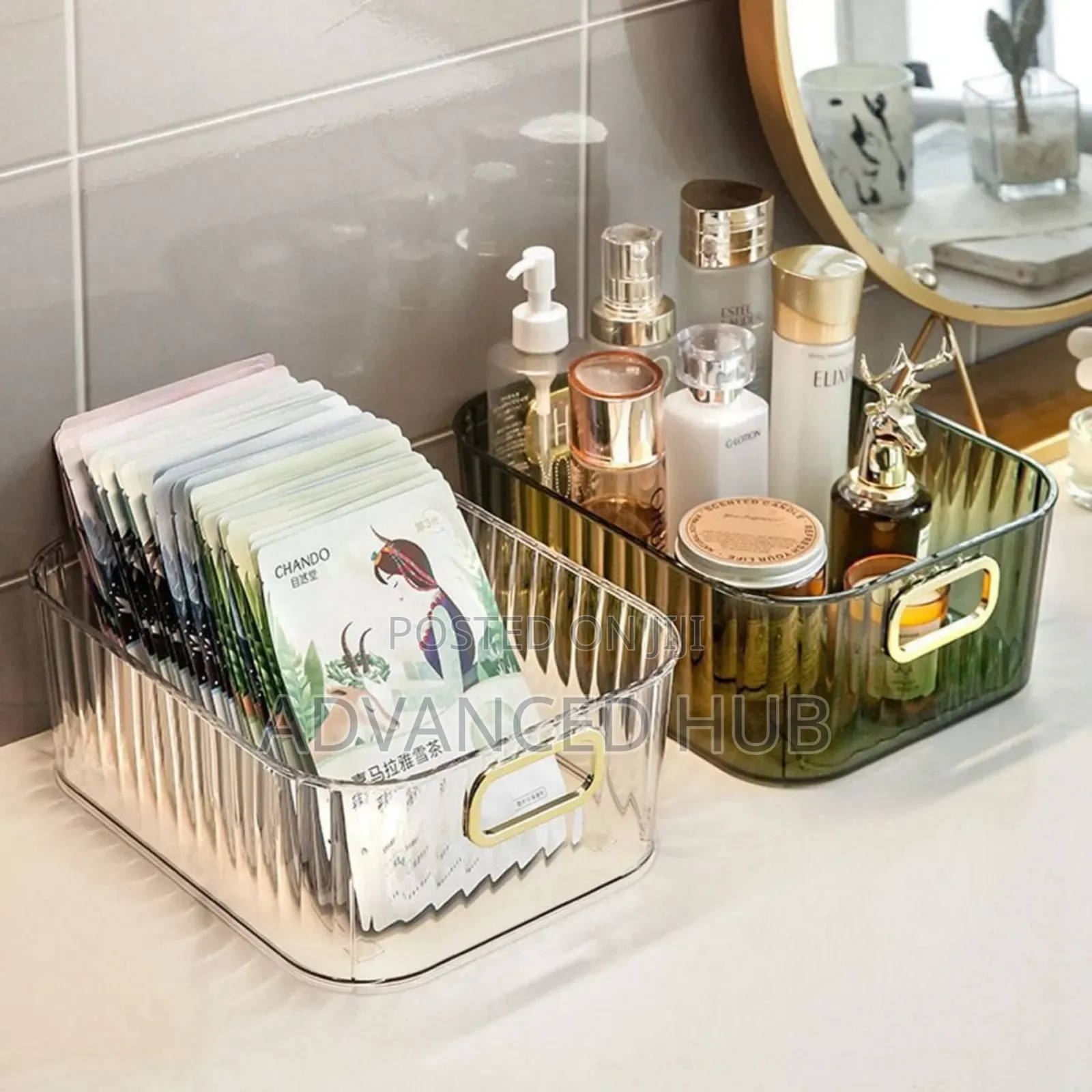 Acrylic Multipurpose Storage/Organizer Basket