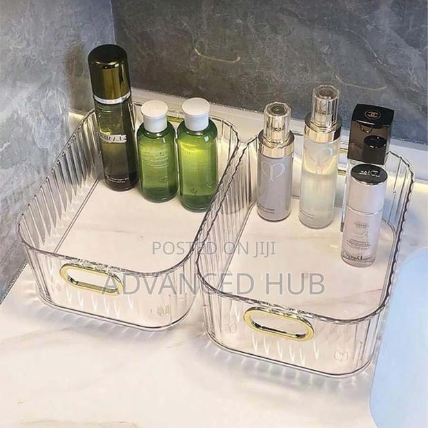Acrylic Multipurpose Storage/Organizer Basket - thumbnail 2