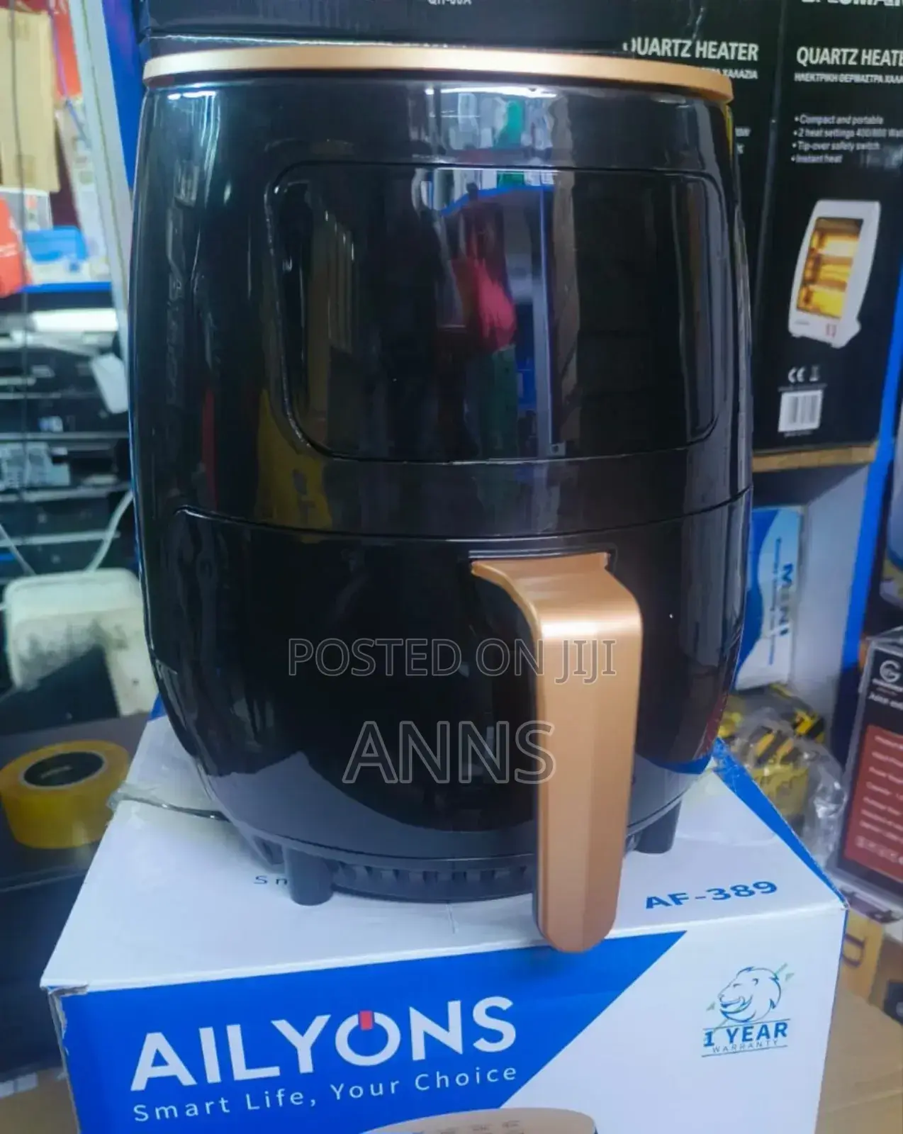 Ailyons 5L Black Air Fryer