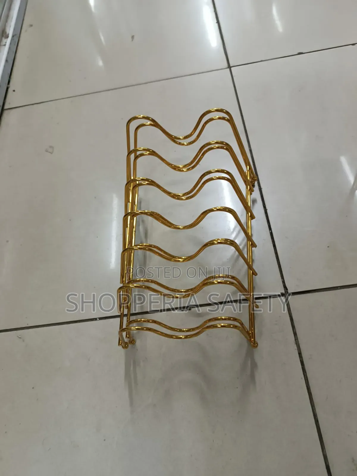 Plates Holder- Gold