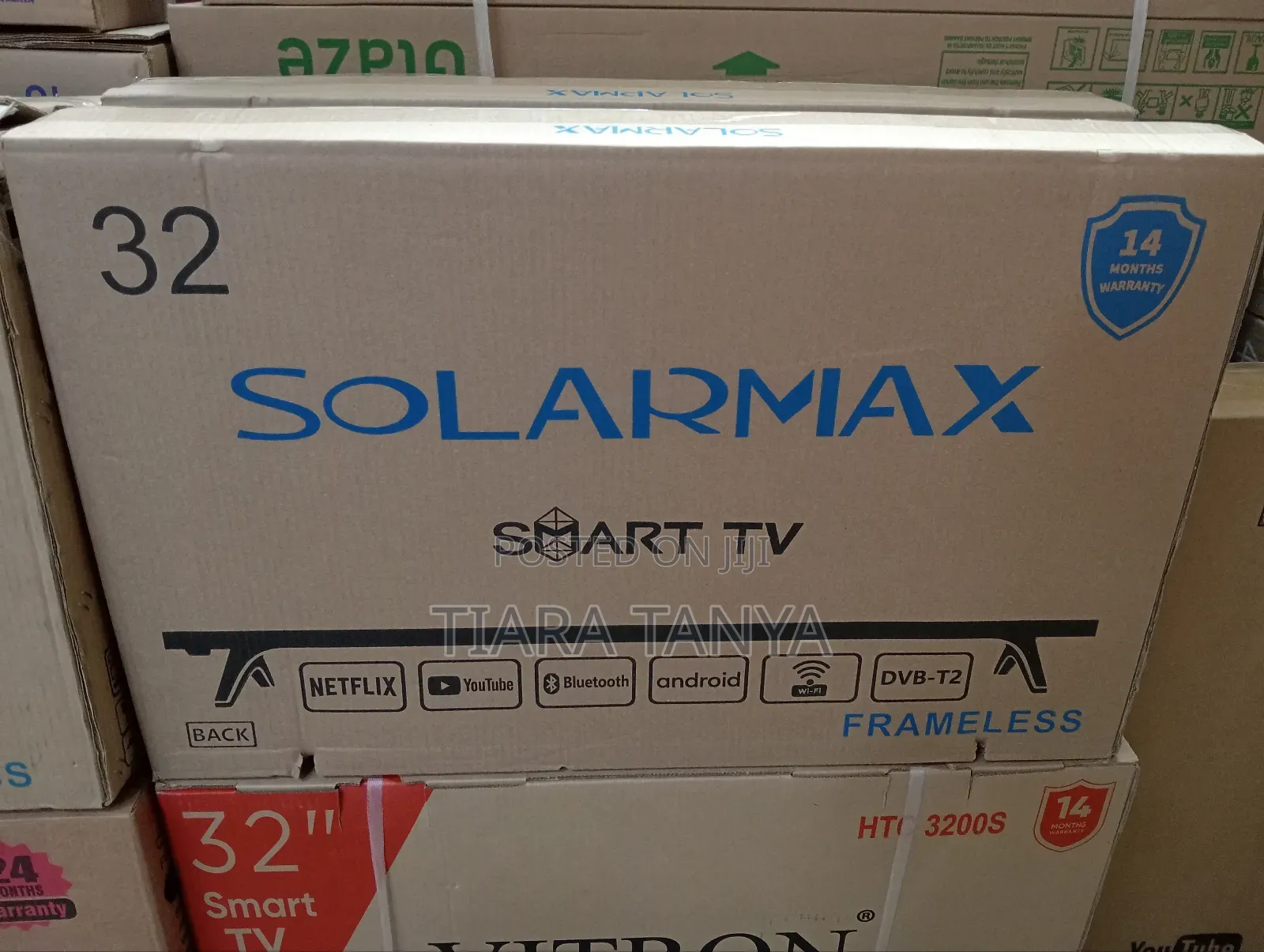 Solarmax 32" Inch Smart Android Tv Netflix/Youtube