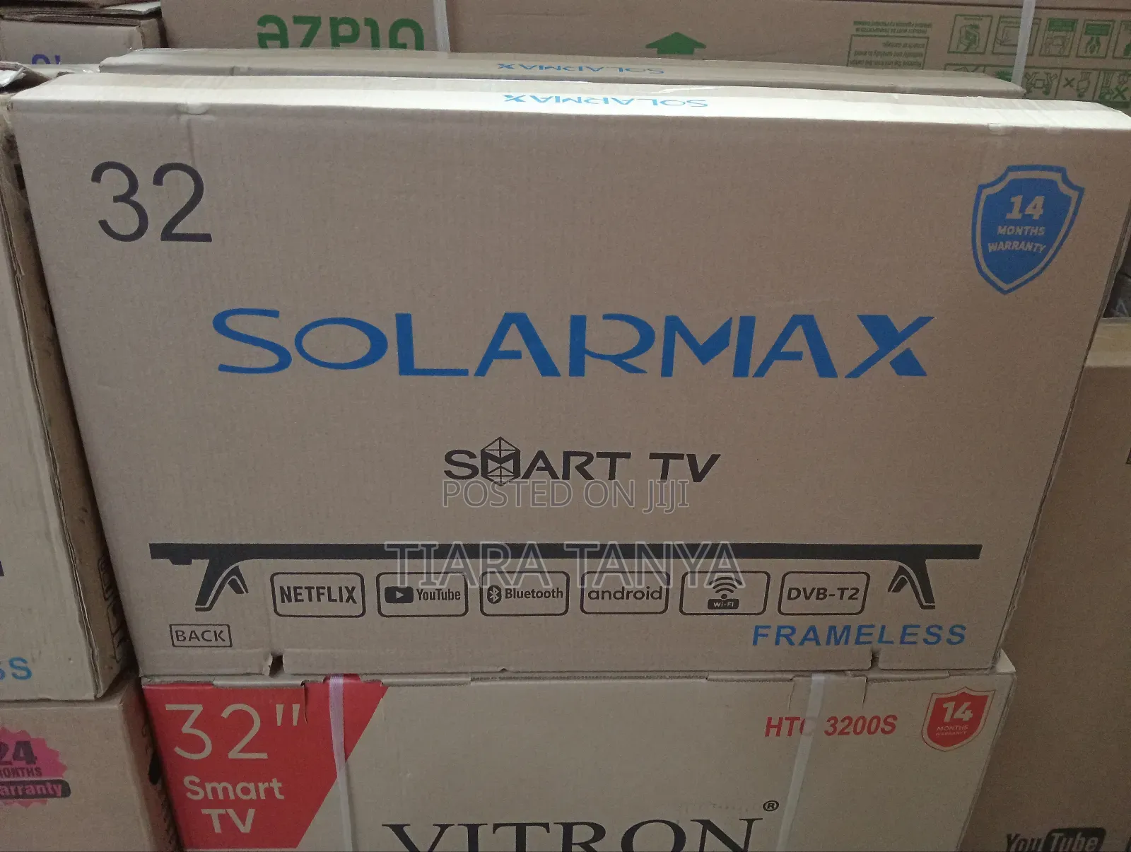 Solarmax 32" Inch Smart Android Tv Netflix/Youtube